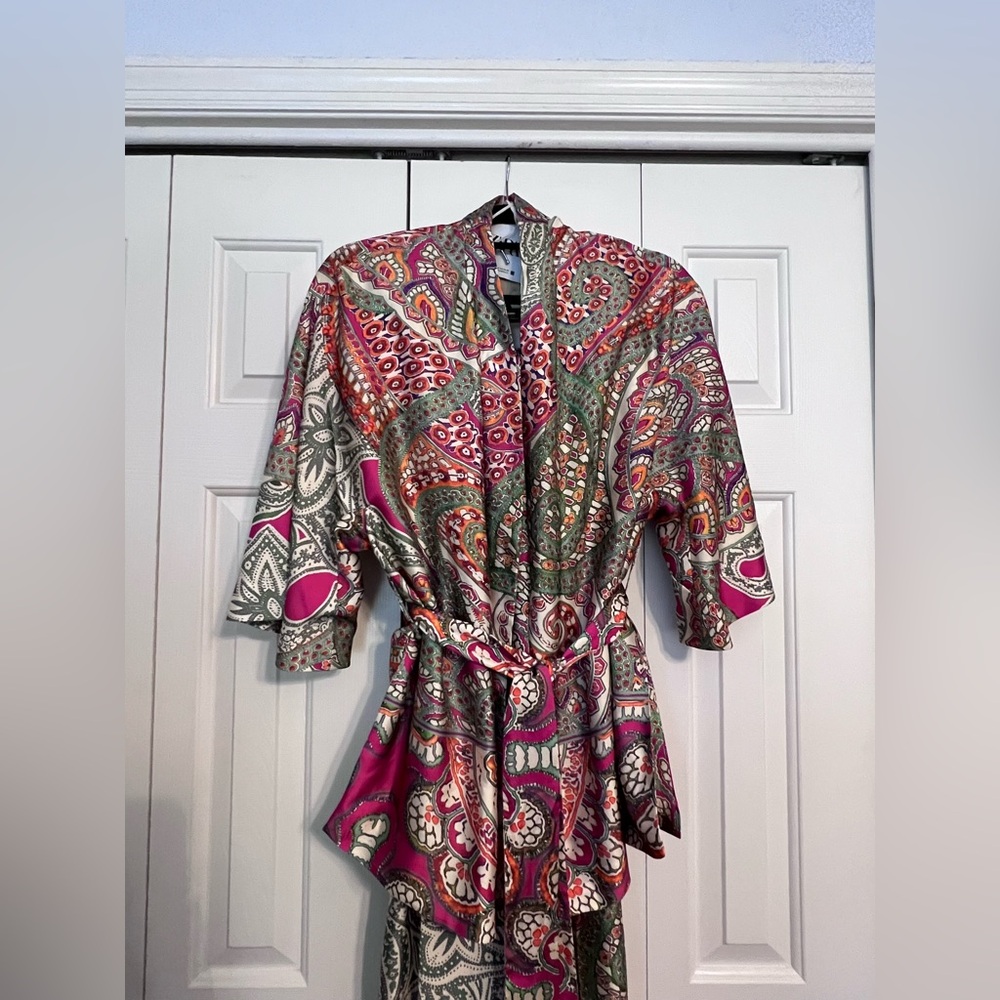 NWT Zara Kimono and pant set Size Small - Picture 10 of 14